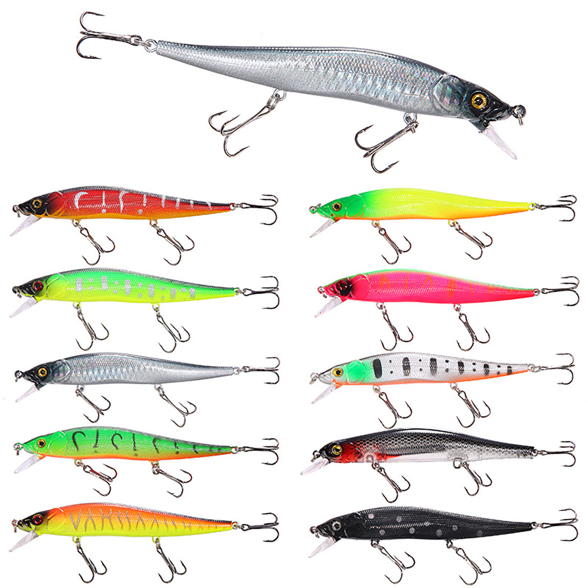 1/5PCS 115mm 14g Minnow Fishin - Quality Fishing Equipment のレビューと価格