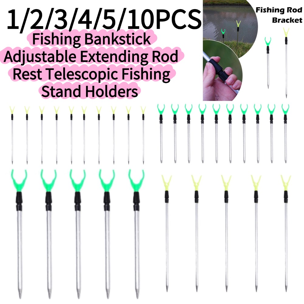 50/80cm Fishing Bankstick Adju - Fishing Rod Pod のレビューと価格