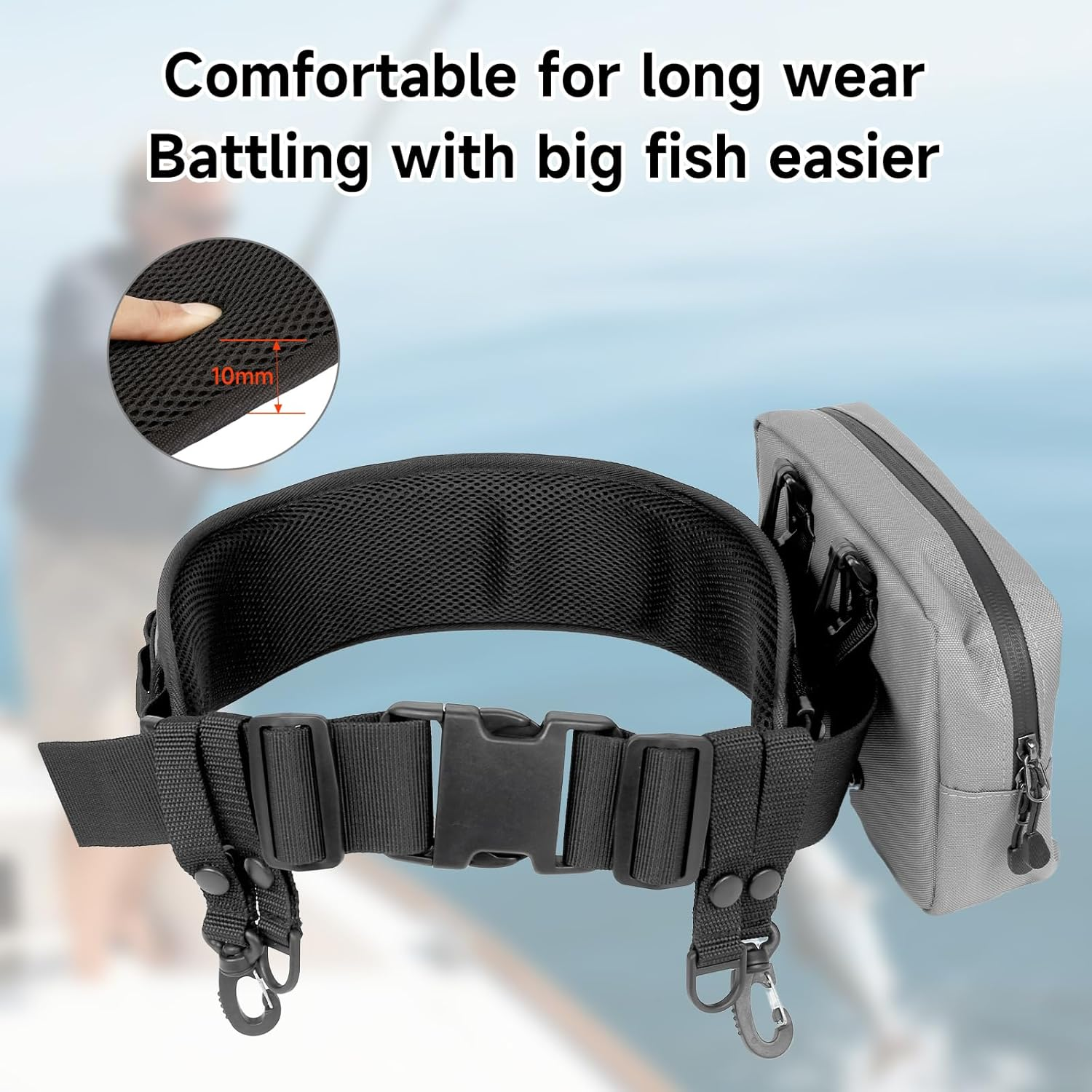 SANLIKE Fishing Belt Rod Holde - Fly Fishing Set のレビューと価格