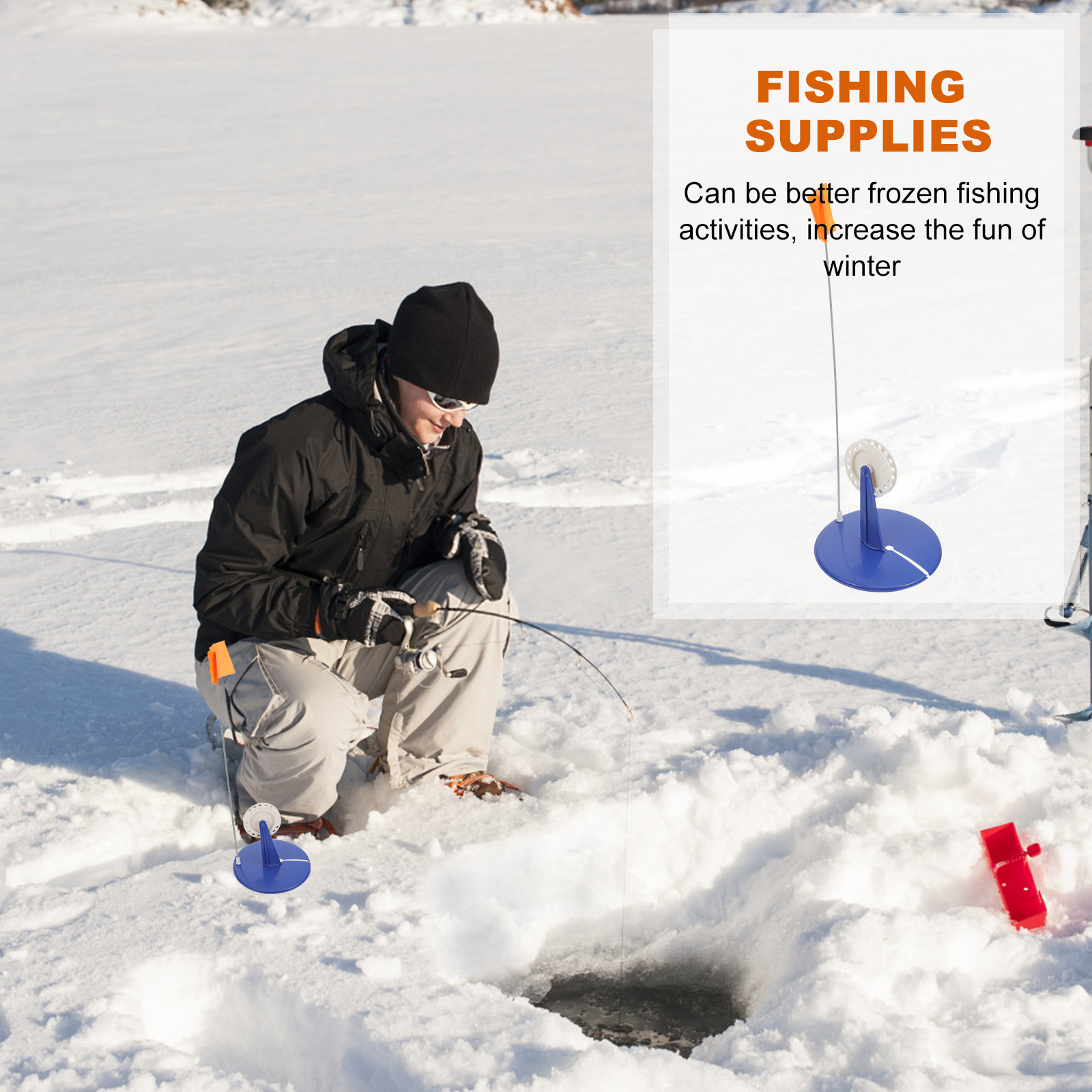 Ice Fishing Tip-Up Flag Profes - Ice Fishing Tip Up のレビューと価格