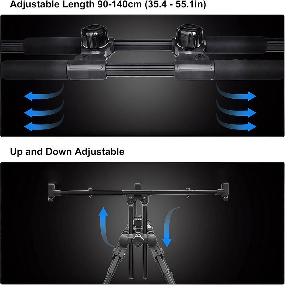 JSFUN  Adjustable 5-Rod Fishin - Fishing Rod Pod のレビューと価格