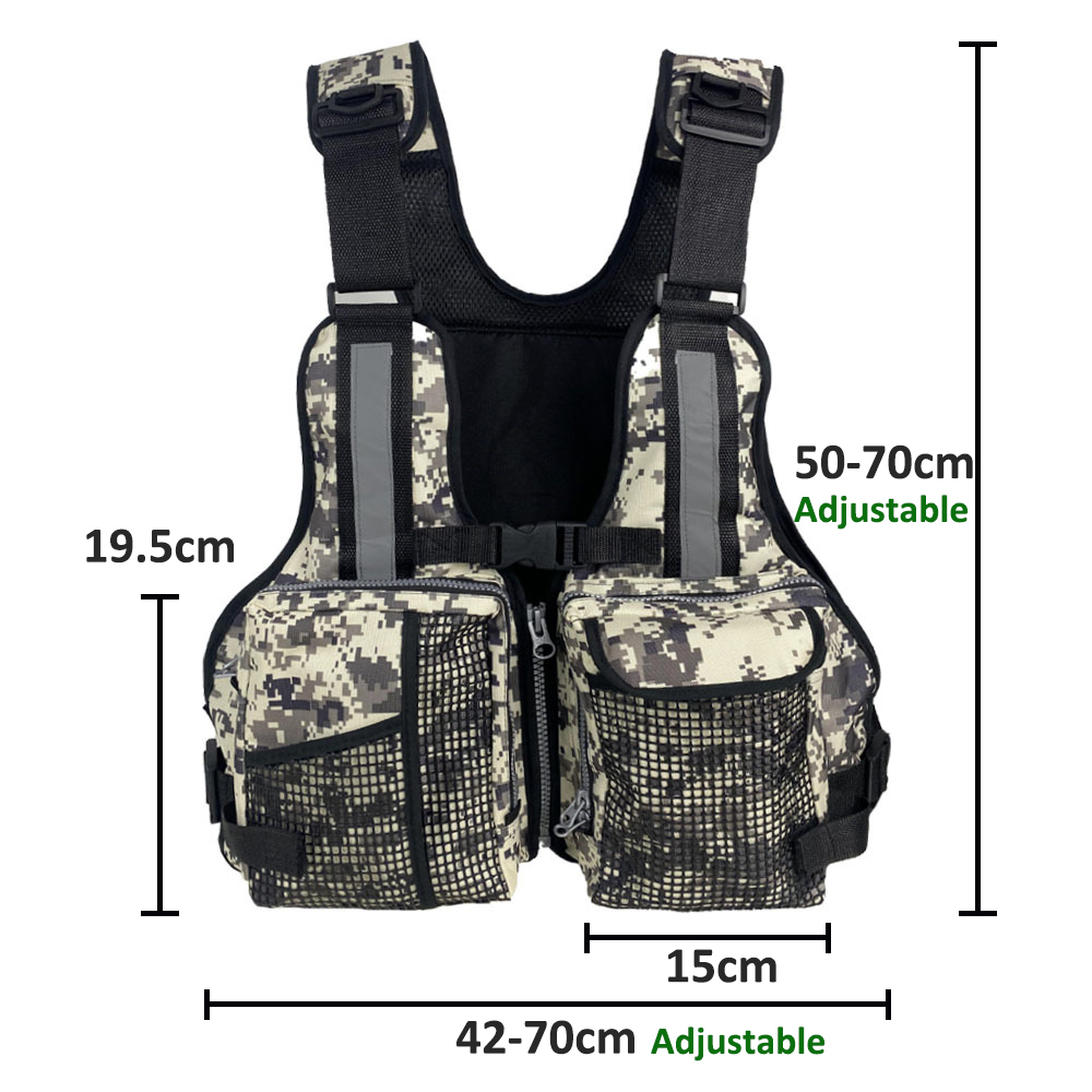 Outdoor Fishing Vest with Mult - Fishing Equipment Us のレビューと価格