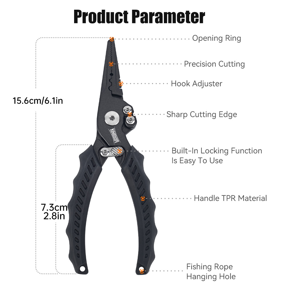 Kingdom Fishing Pliers Multifu - Fishing Equipment And Tools のレビューと価格