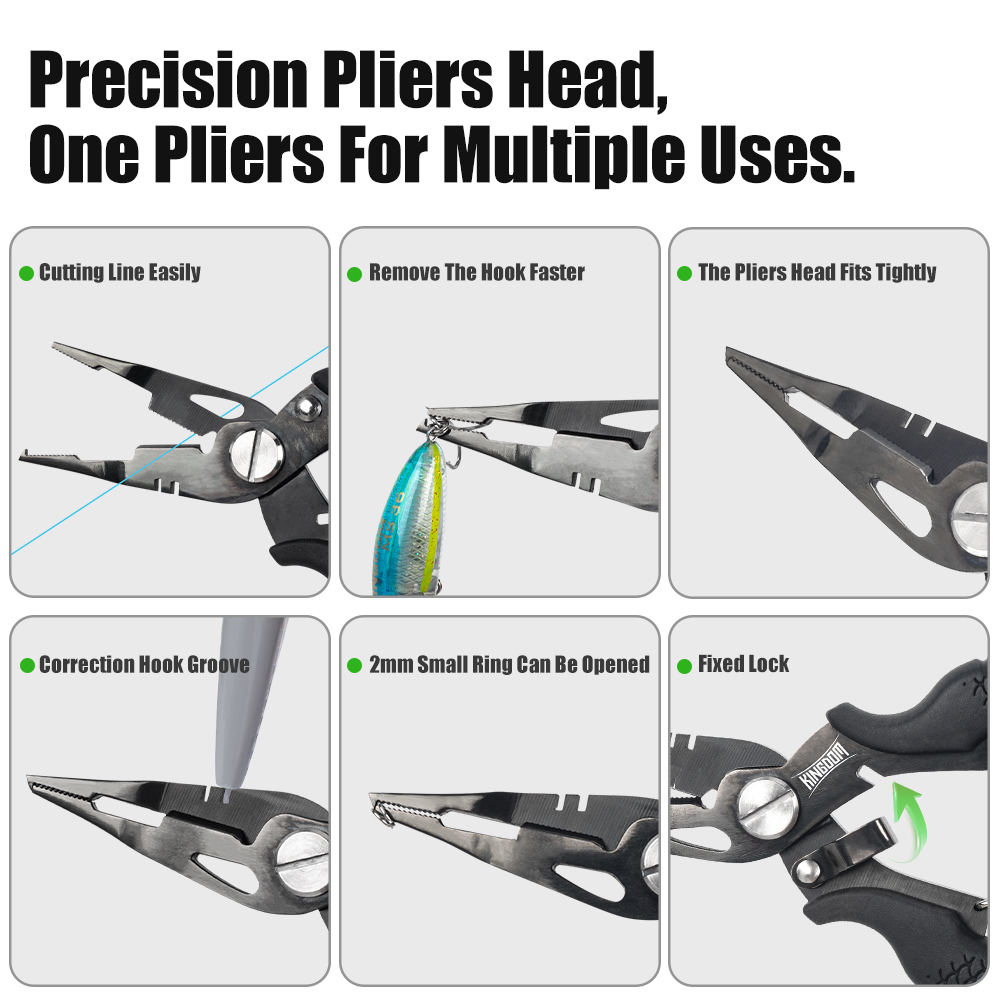 Kingdom Fishing Pliers Multifu - Fishing Equipment And Tools のレビューと価格