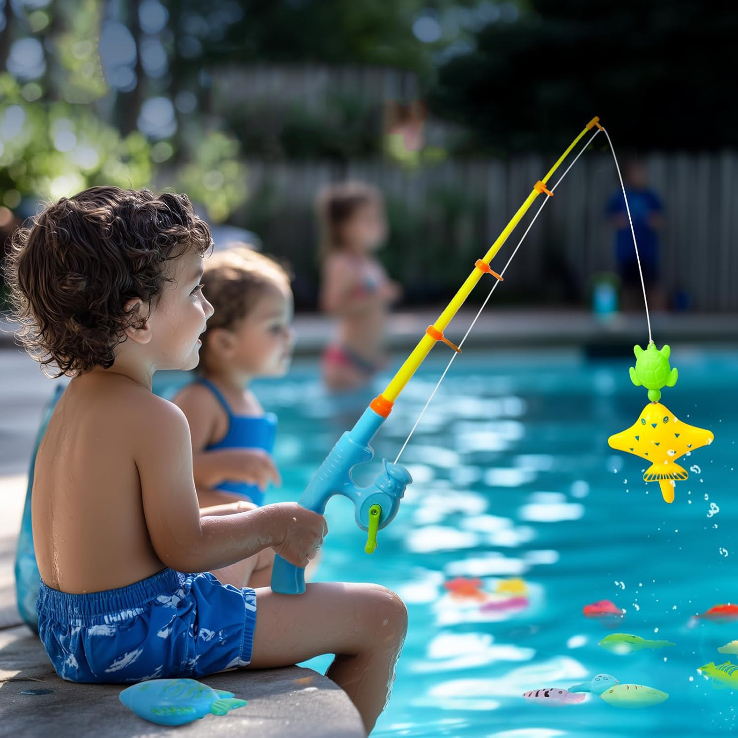 Children Bathtub Fishing Toy S - Fishing Equipment For Kids のレビューと価格