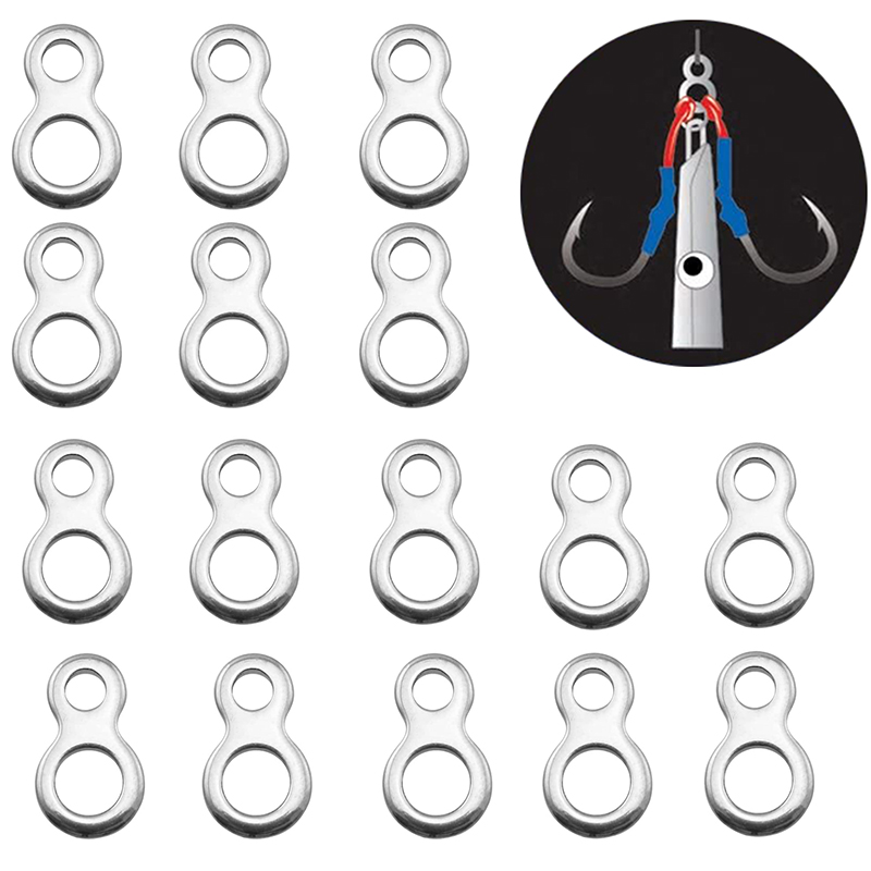 10-50Pcs Stainless Steel Fishi - Fishing Equipment And Tools のレビューと価格