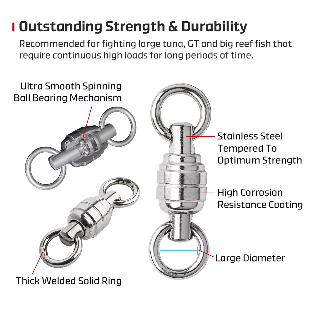 NOEBY Max Power BB Swivel High - Fishing Equipment And Tools のレビューと価格