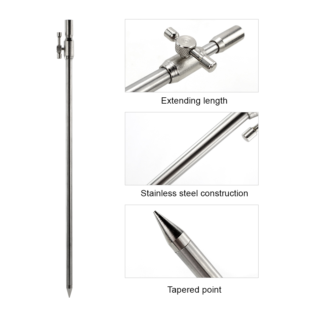 Hirisi 4 Piece Carp Fishing Ro - Fishing Rod Pod のレビューと価格