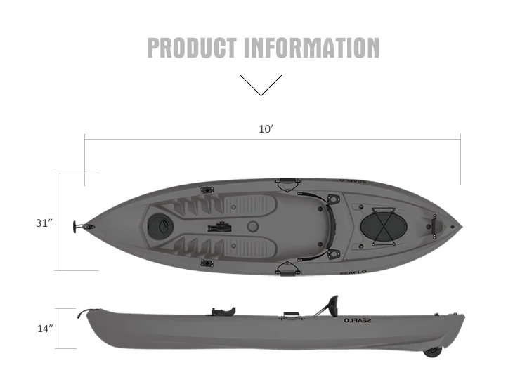 10ft 1 Person HDPE Plastic Boa - Fishing Equipment Us のレビューと価格