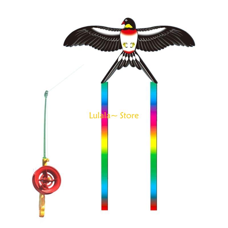 Y4QA Dynamic Wing Kites Flying - Fishing Equipment For Kids のレビューと価格