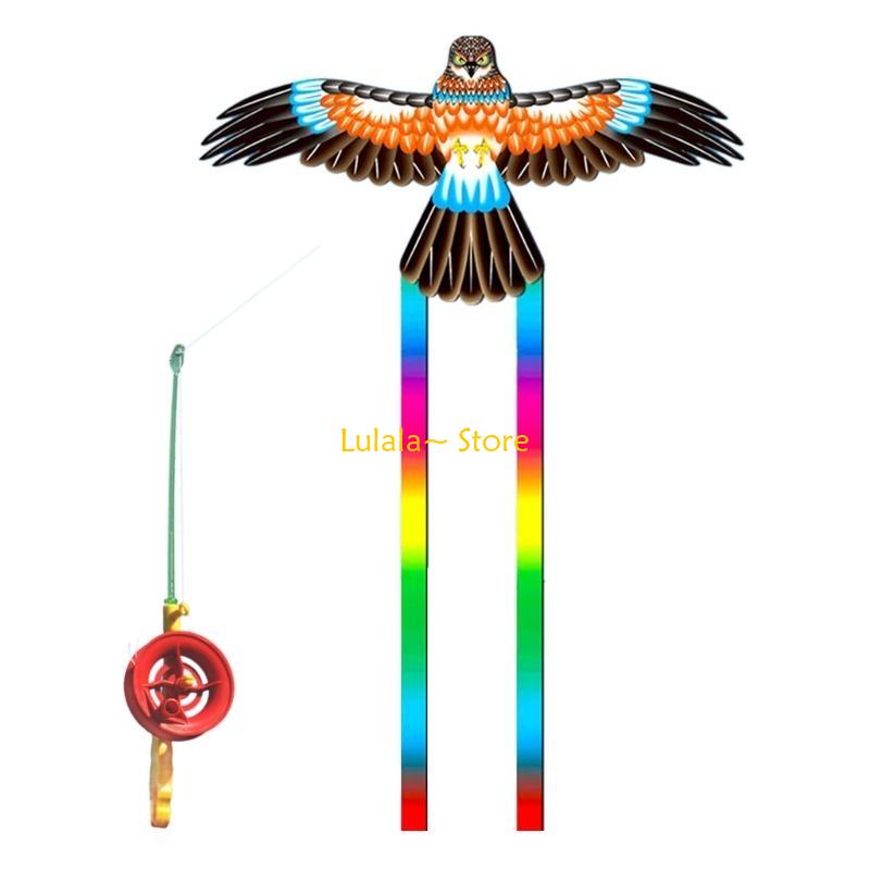 Y4QA Dynamic Wing Kites Flying - Fishing Equipment For Kids のレビューと価格