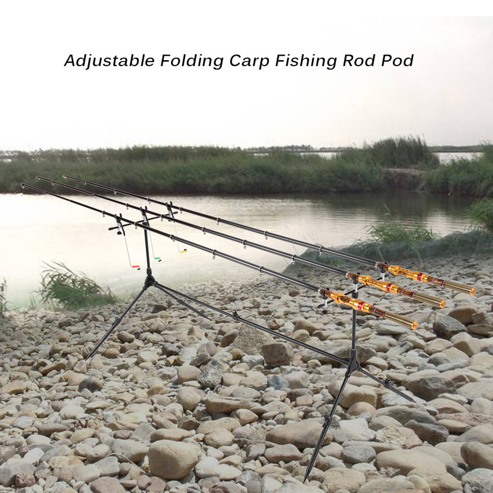 Lixada 3-in-1 Fishing Rod Pod  - Fishing Rod Pod のレビューと価格