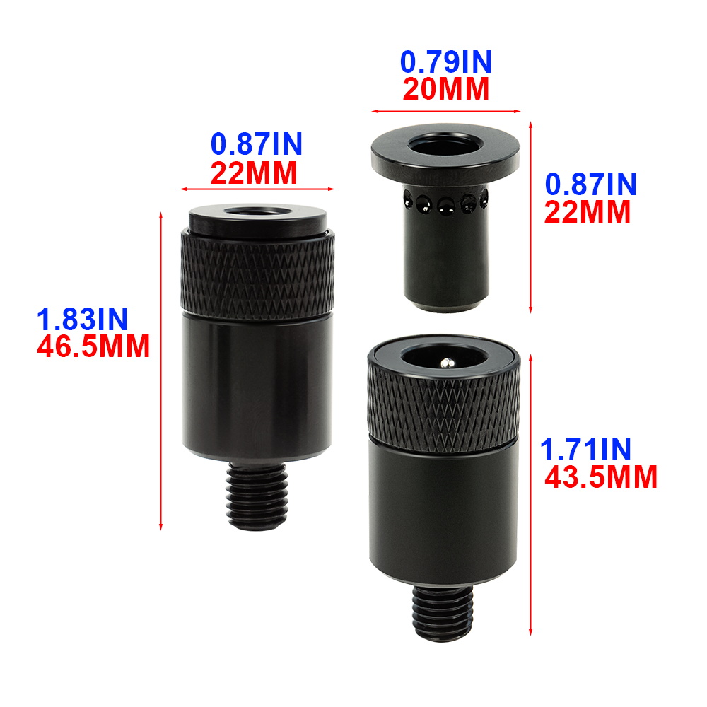 Hirisi 2pcs Quick Change Conne - Fishing Rod Pod のレビューと価格