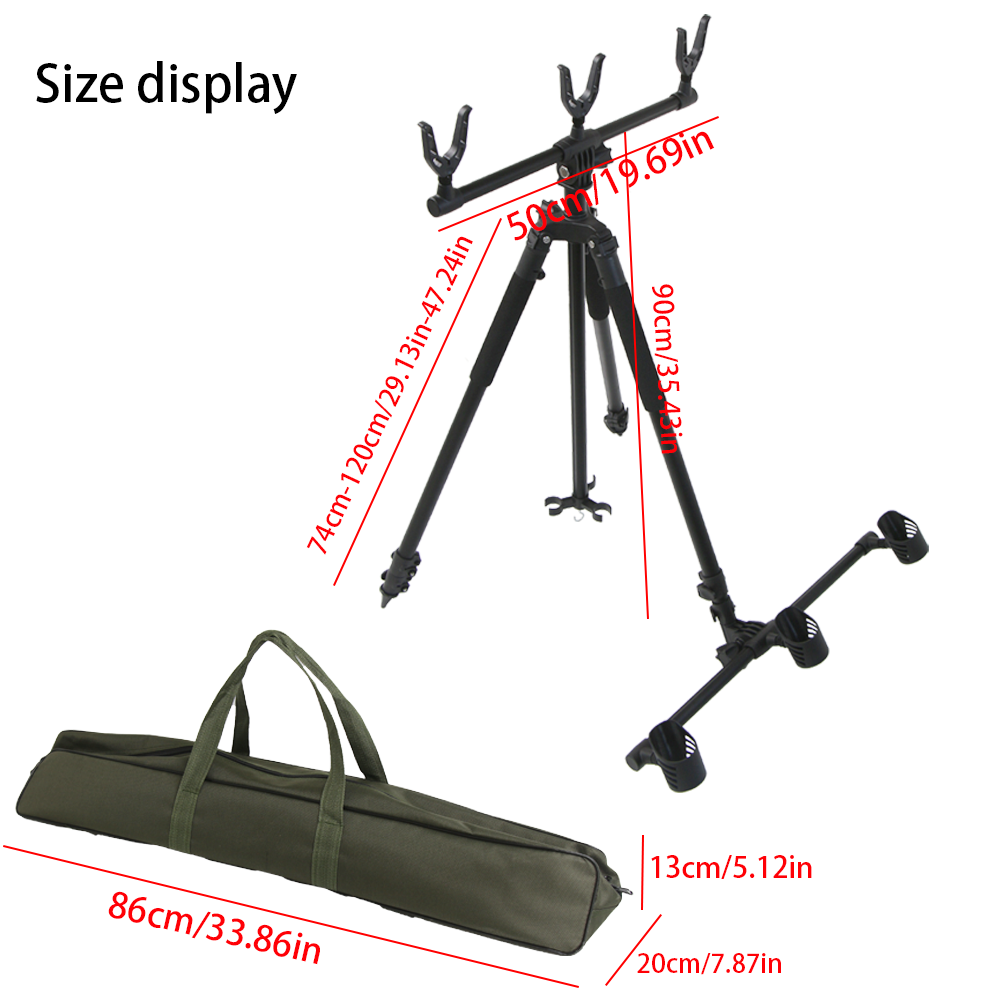Fishing Equipment Aluminum All - Fishing Rod Pod のレビューと価格