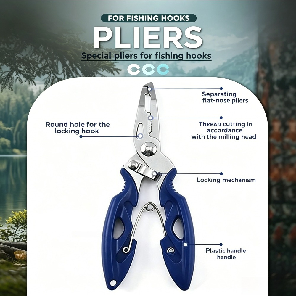 1/2pcs Fishing Gripper and Pli - Fly Fishing Set のレビューと価格