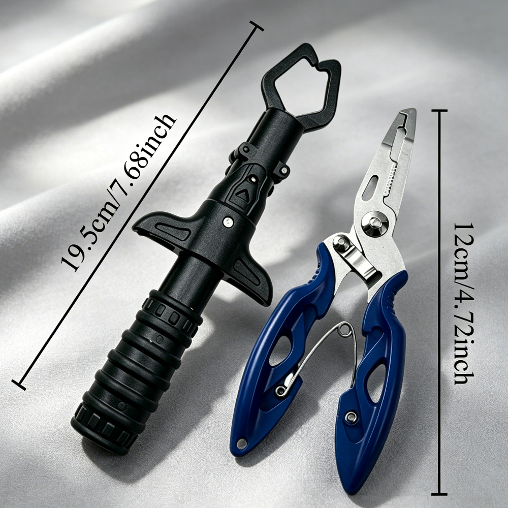 1/2pcs Fishing Gripper and Pli - Fly Fishing Set のレビューと価格