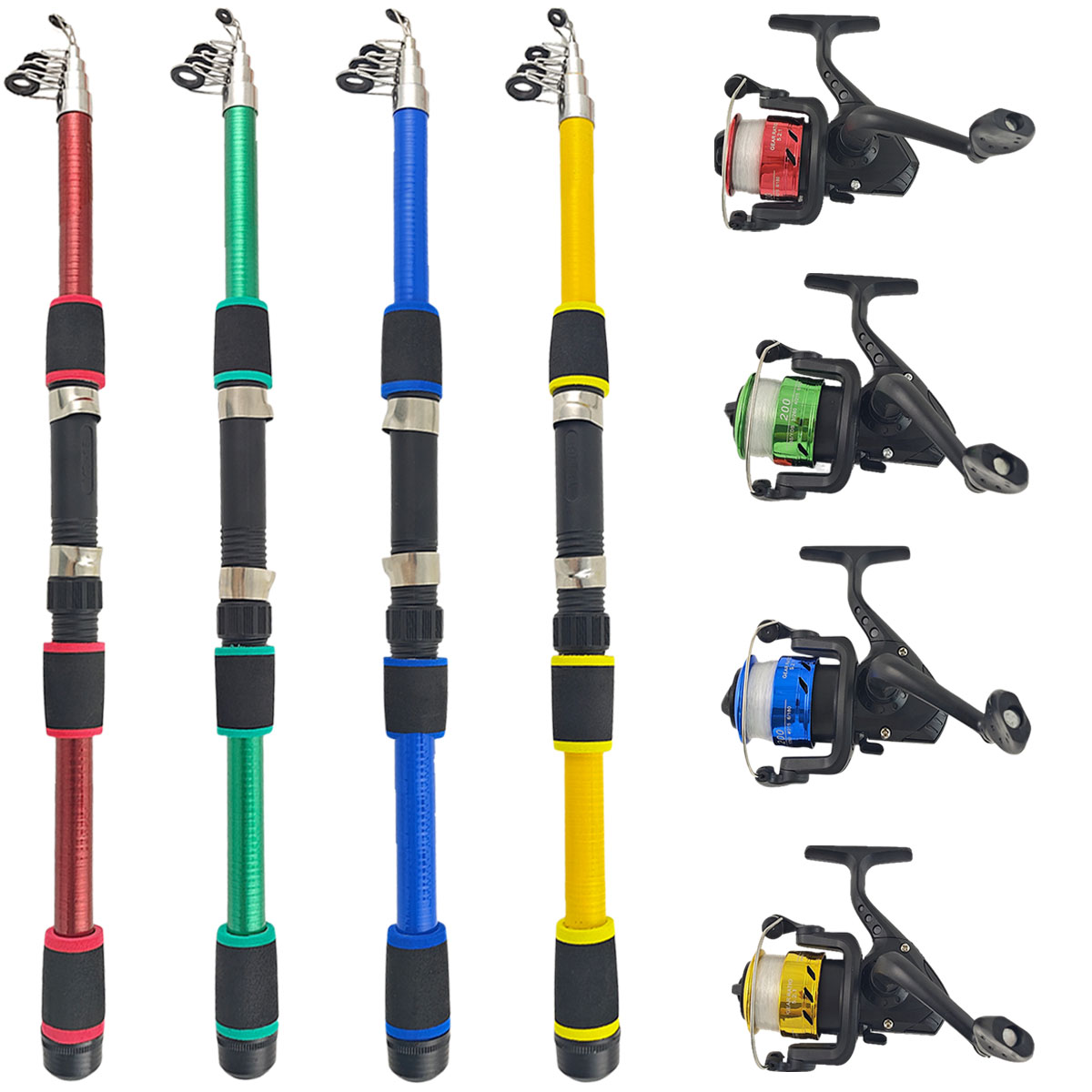 Mini Telescopic Sea Fishing Ro - Fishing Equipment For Kids のレビューと価格