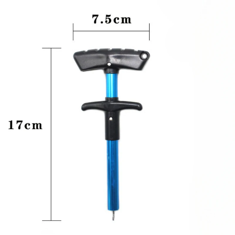 1/2pcs Portable Aluminum T-Hoo - Fishing Equipment And Tools のレビューと価格
