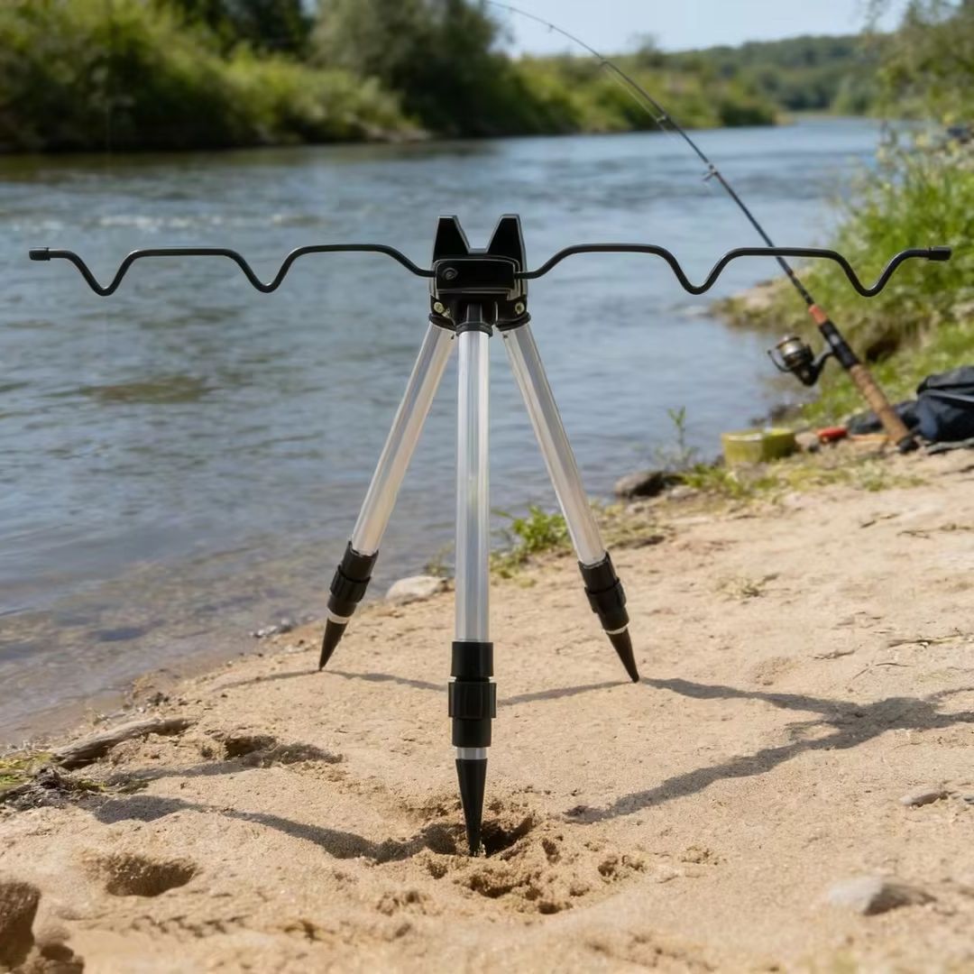 3-Fold Telescopic Fishing Rod  - Fishing Rod Pod のレビューと価格