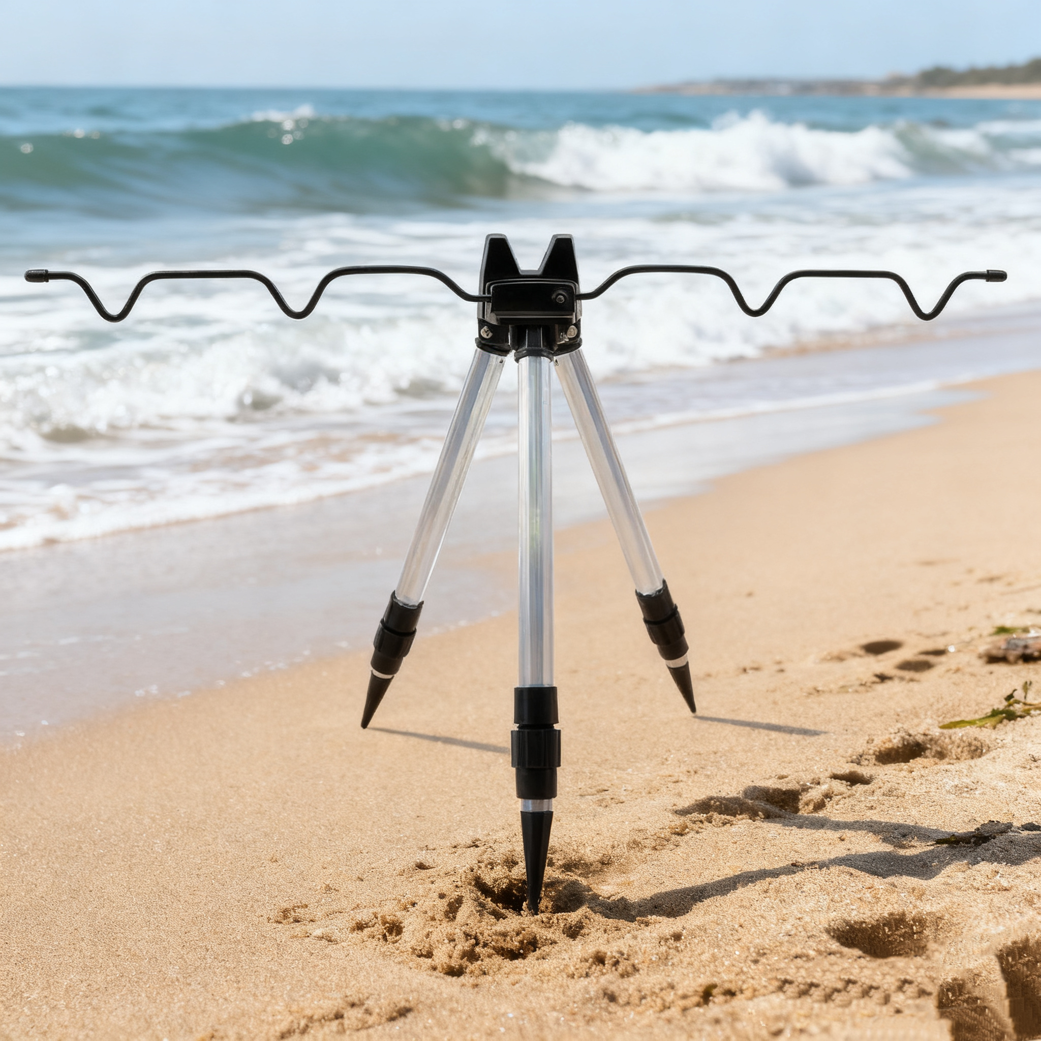 3-Fold Telescopic Fishing Rod  - Fishing Rod Pod のレビューと価格