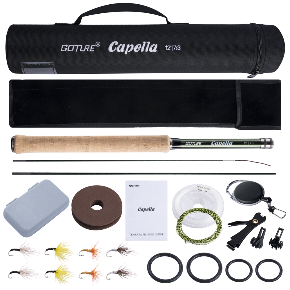 Goture Tenkara Fly Fishing Rod - Fly Fishing Set のレビューと価格