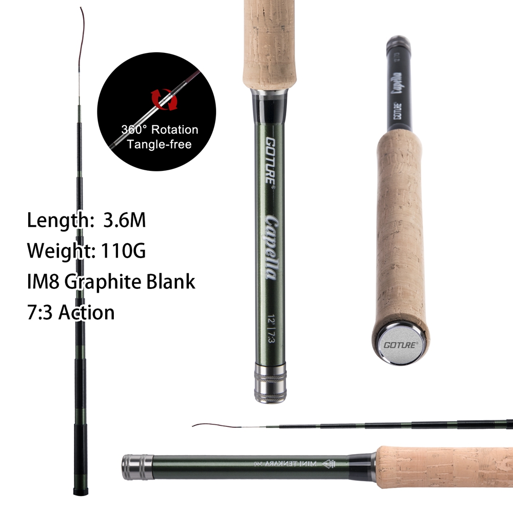 Goture Tenkara Fly Fishing Rod - Fly Fishing Set のレビューと価格