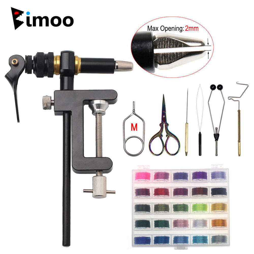 Bimoo 360° Rotation C-Clamp Fl - Fly Fishing Set のレビューと価格