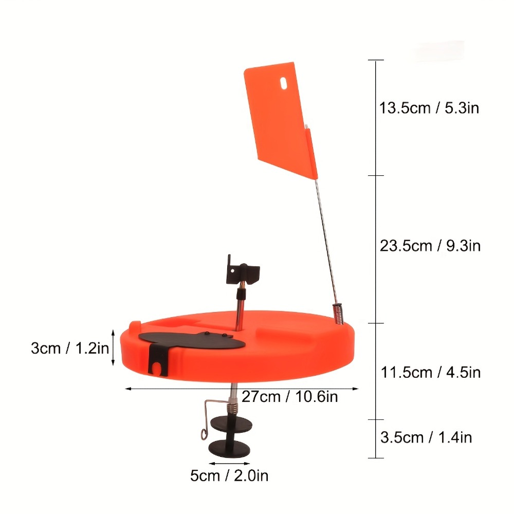 1PC  All-in-One Ice Fishing Ti - Ice Fishing Tip Up のレビューと価格