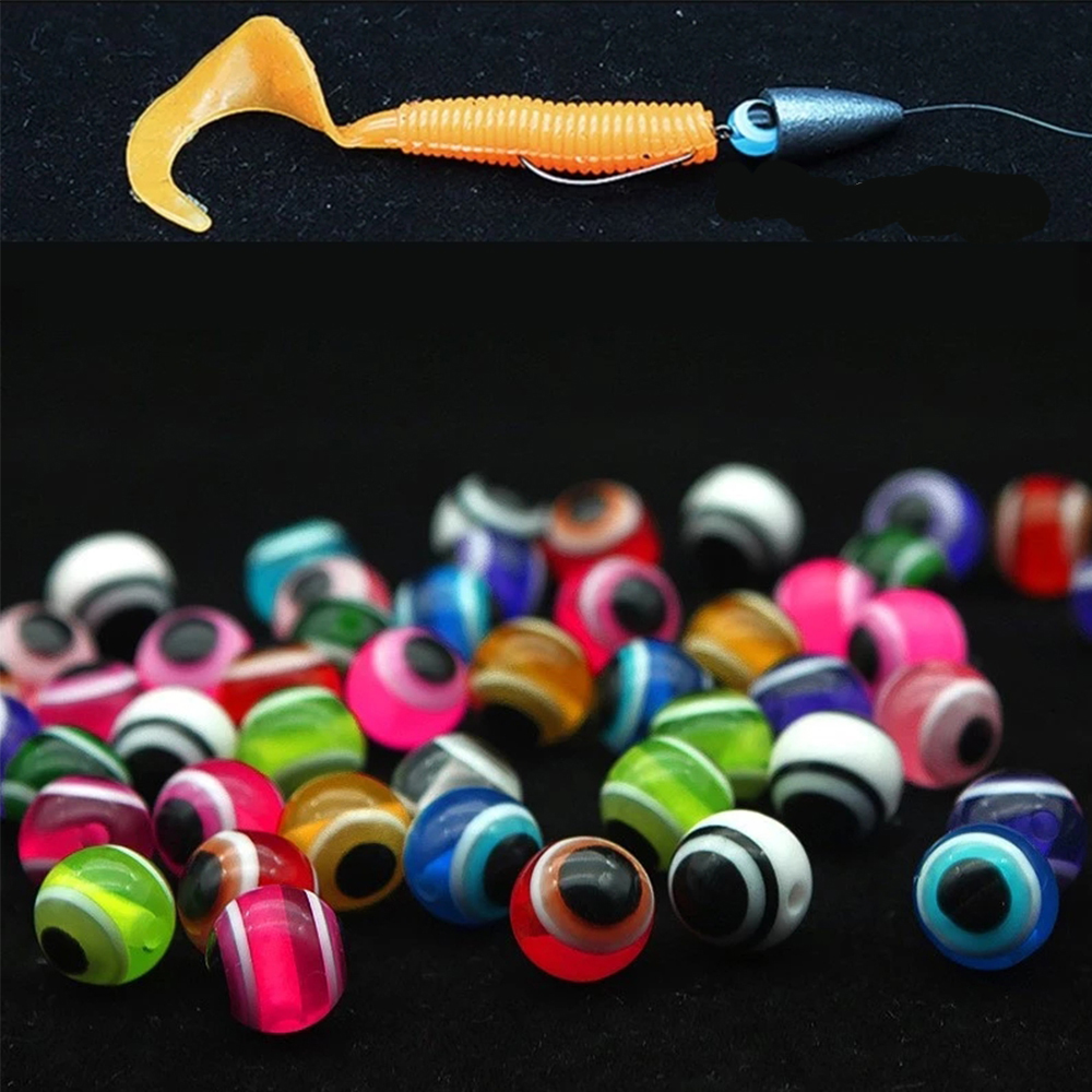 100pcs Fish Eye Fishing Beads  - Fly Fishing Set のレビューと価格