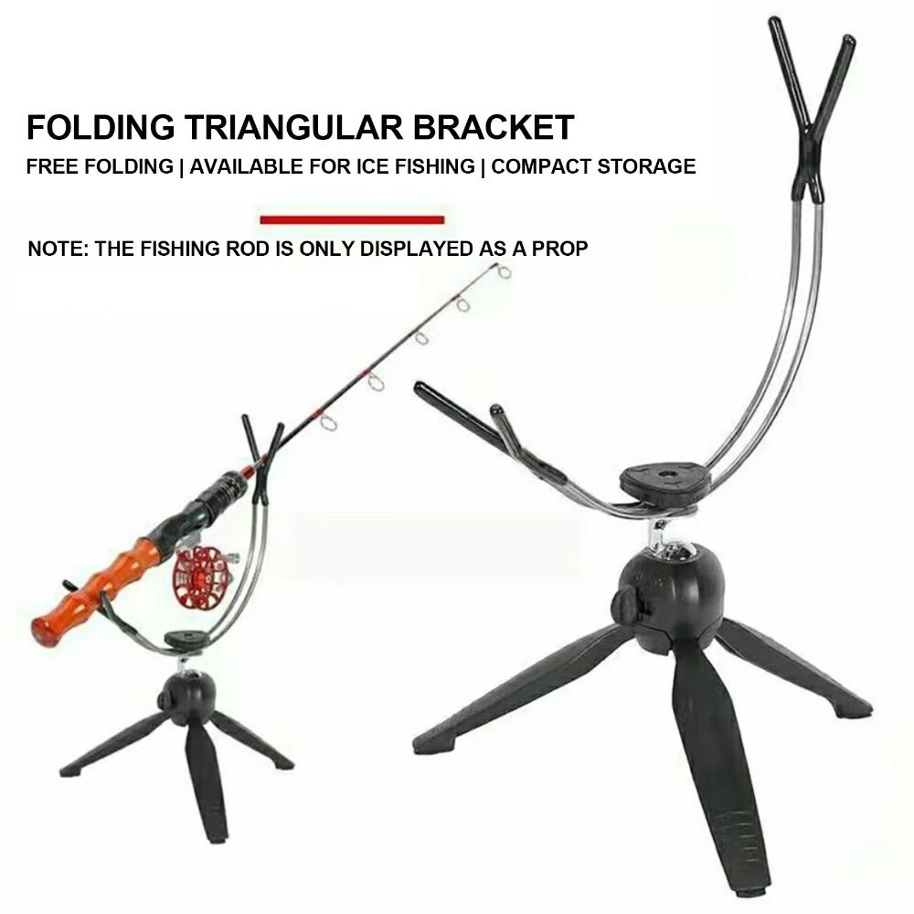 360° Adjustable Ice Fishing Ro - Fishing Rod Pod のレビューと価格
